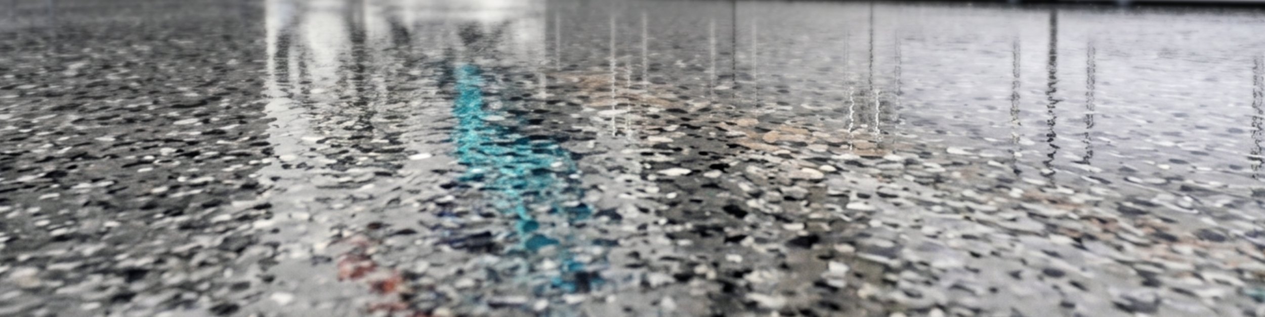 Epoxy coated garage floor project in Bellefontaine, OH